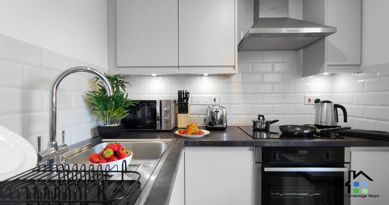Cambridge Stays Central Apart Hotel 1Br Flats-Easy Walk To City Centre-Parking Exterior foto