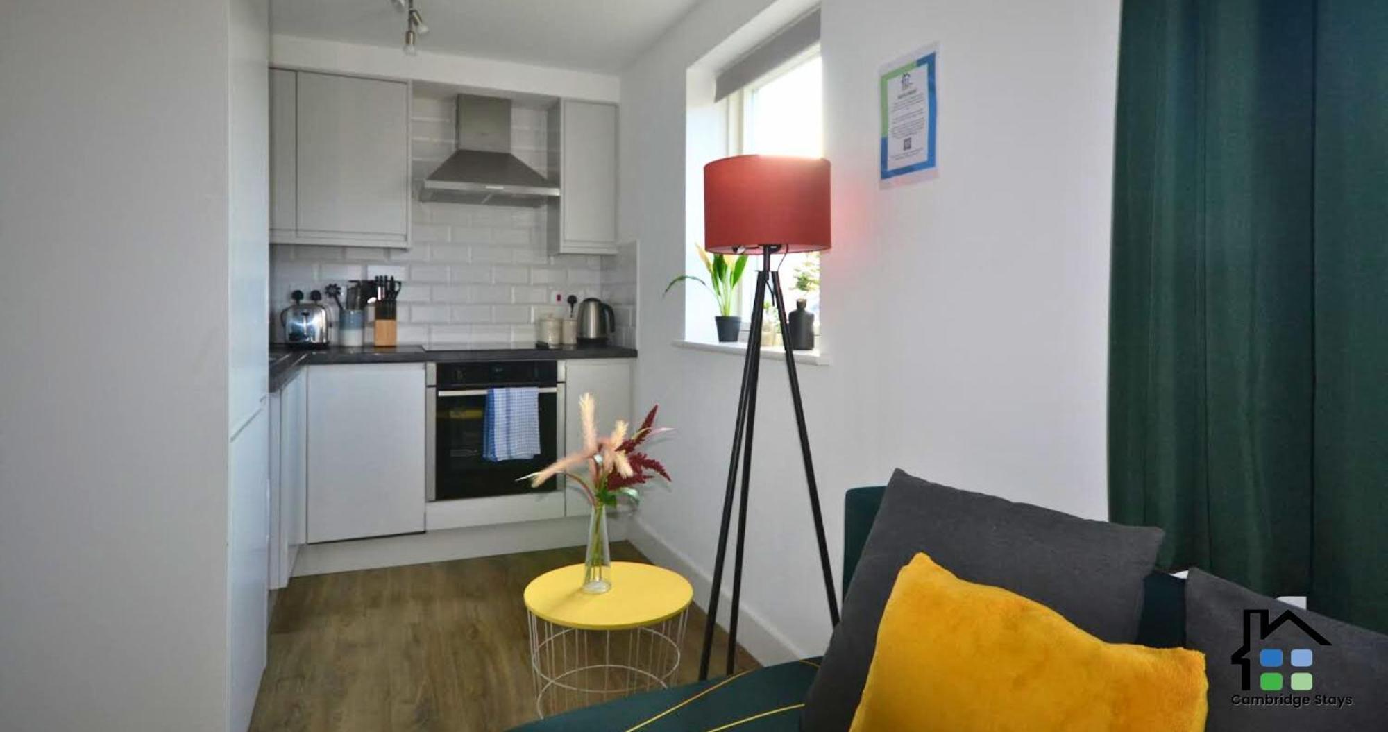 Cambridge Stays Central Apart Hotel 1Br Flats-Easy Walk To City Centre-Parking Exterior foto